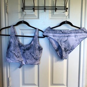 Bikini high waist crop